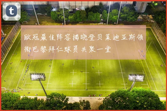 欧冠最佳阵容揭晓登贝莱迪亚斯领衔巴黎拜仁球员共聚一堂